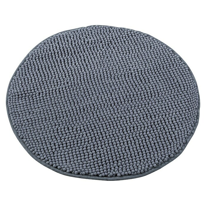 Camargue Badteppich Zottelino (55 x 55 cm, Grau)
