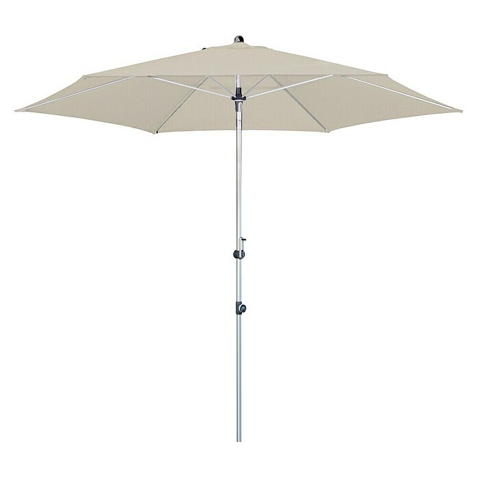 Doppler Expert Kurbelschirm (Greige, Durchmesser: 320 cm)