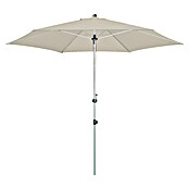 Doppler Expert Kurbelschirm (Greige, Durchmesser: 320 cm)