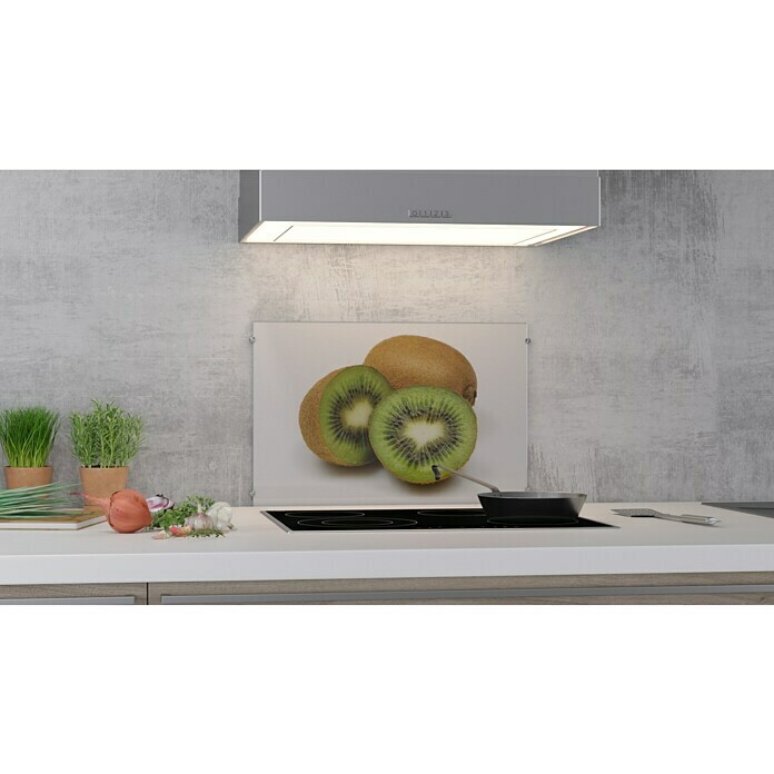 CUCINE Küchenrückwand (Chinese Gooseberry, 60 x 40 cm, Stärke: 6 mm, Einscheibensicherheitsglas (ESG))