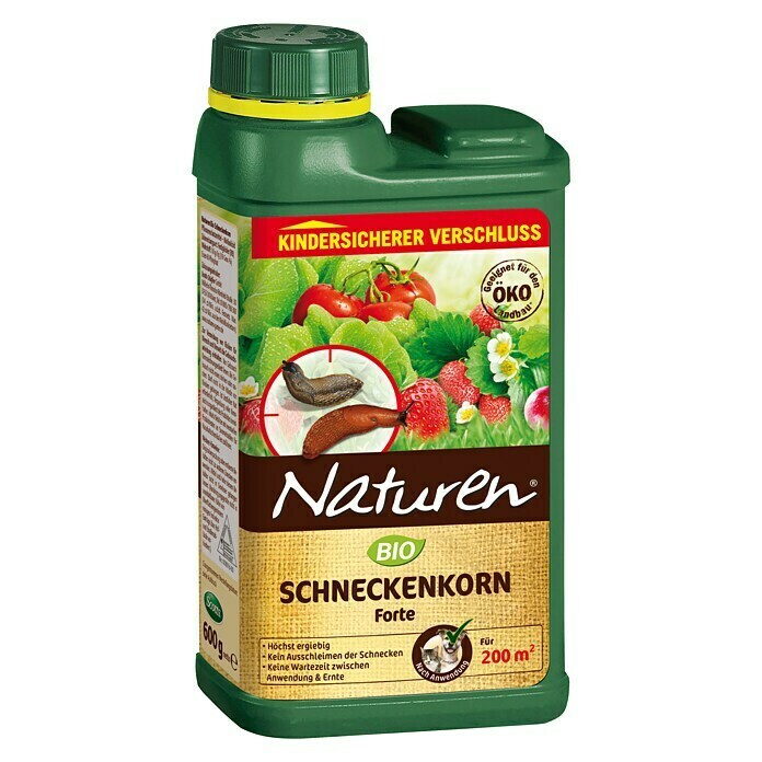 Naturen Bio Schneckenkorn Forte600 g Front View