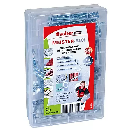 Fischer Meister-Box Universaldübel-Set UX/R