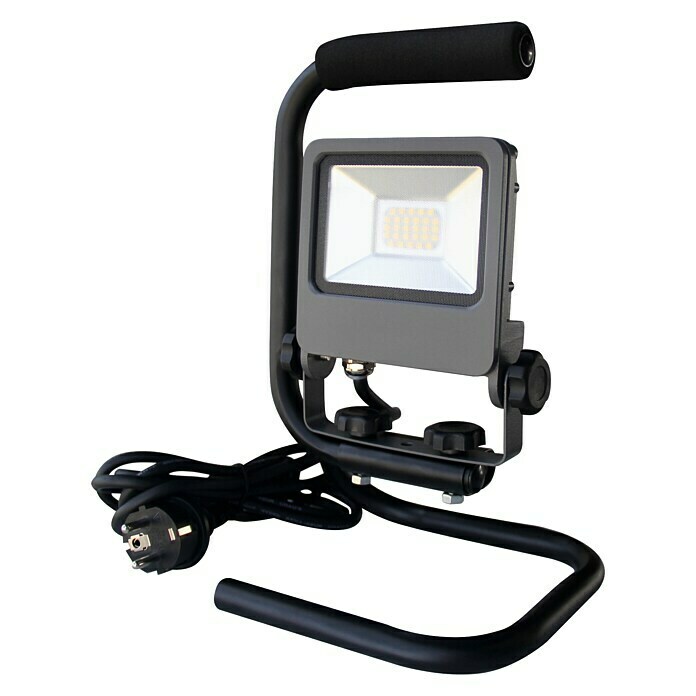 Osram Proyector de LED Floodlight (20 W, Negro, Asa de transporte, IP65)