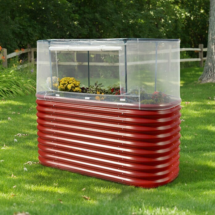 Vitavia Hochbeet-Abdeckung 858 Basic158 x 78 x 95 cm, Farbe: Transparent, PE-Folie Unknown