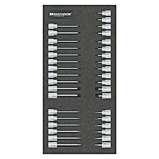 Matador Tool System Steckschlüsseleinsatz-Set (⅜″, 36 -tlg.)