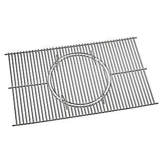Kingstone KMS Parrilla para barbacoa (Acero inoxidable, Específico para: Kingstone Rock 455)