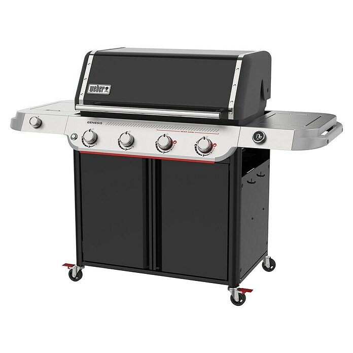 Weber Barbacoa de gas Genesis E-435 Works (Superficie de la parrilla (An x Pr): 86 x 48 cm, 16,6 kW, Número de quemadores: 4) | BAUHAUS