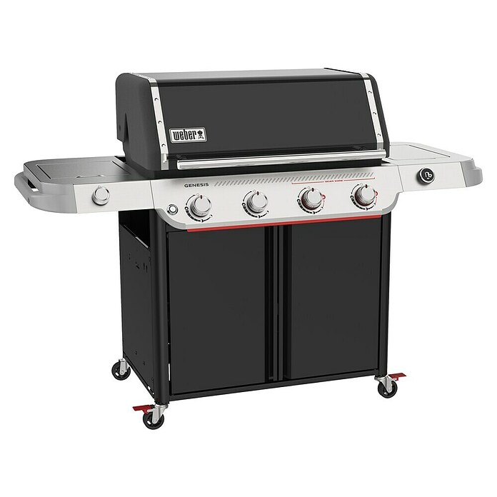 Weber Barbacoa de gas Genesis E-435 Works (Superficie de la parrilla (An x Pr): 86 x 48 cm, 16,6 kW, Número de quemadores: 4) | BAUHAUS