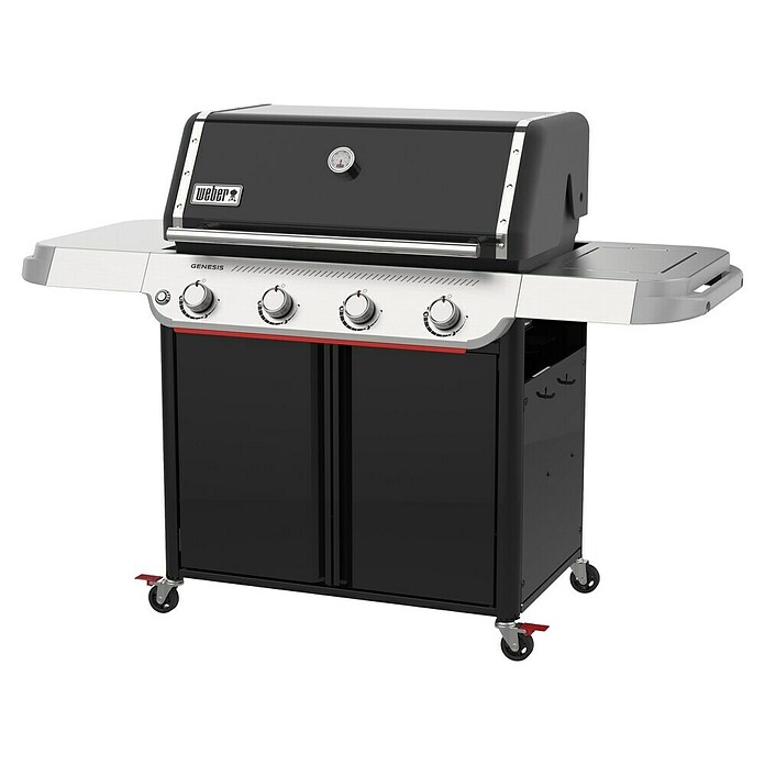 Weber Barbacoa de gas Genesis E-415 Works (Superficie de la parrilla (An x Pr): 86 x 48 cm, 14 kW, Número de quemadores: 4) | BAUHAUS