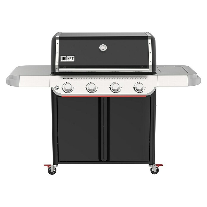 Weber Barbacoa de gas Genesis E-415 Works (Superficie de la parrilla (An x Pr): 86 x 48 cm, 14 kW, Número de quemadores: 4) | BAUHAUS