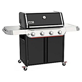 Weber Barbacoa de gas Genesis E-415 Works (Superficie de la parrilla (An x Pr): 86 x 48 cm, 14 kW, Número de quemadores: 4)