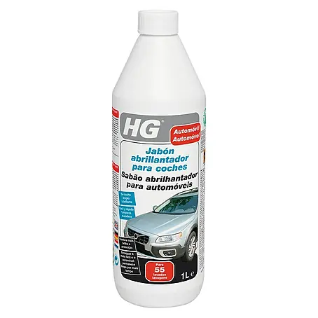 HG  Detergente para automóvil con abrillantador