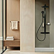 Ideal Standard Set za nadglavno prho Alu+  (Razmik med luknjami: 35,6 cm, Črna, Premer nadglavne prhe: 26 cm) | 3733 - Duschsysteme mit Armatur Marke | DAFD - Brausen und Zubehör Marke | DAF - Armaturen Brausen | DA - Badausstattung/Bäderwelt | D - Sanitär | BAUHAUS