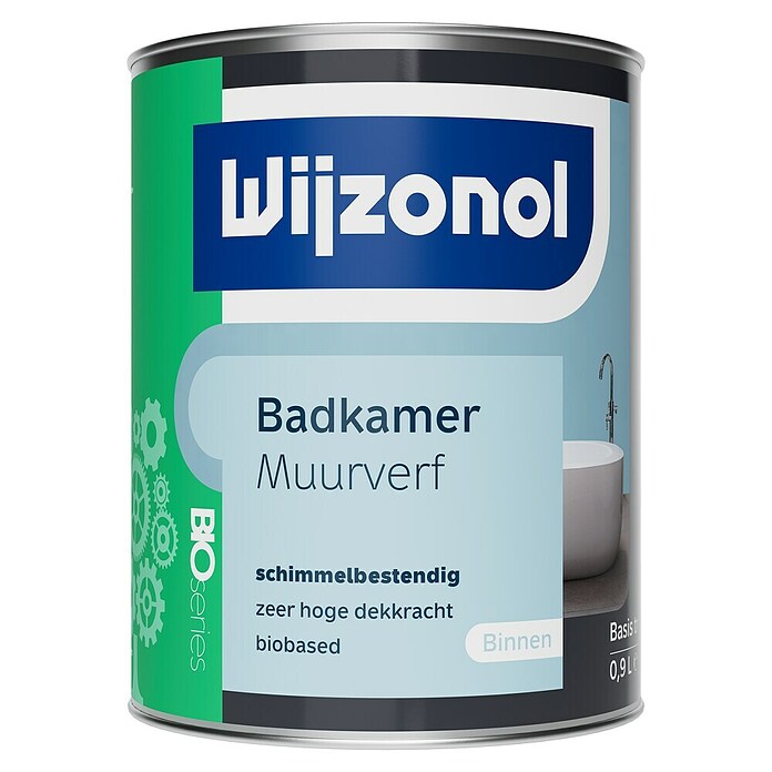 Wijzonol Muurverf Bio Series 1 Liter (Kleurloos, Mat, 1 l) | BAUHAUS