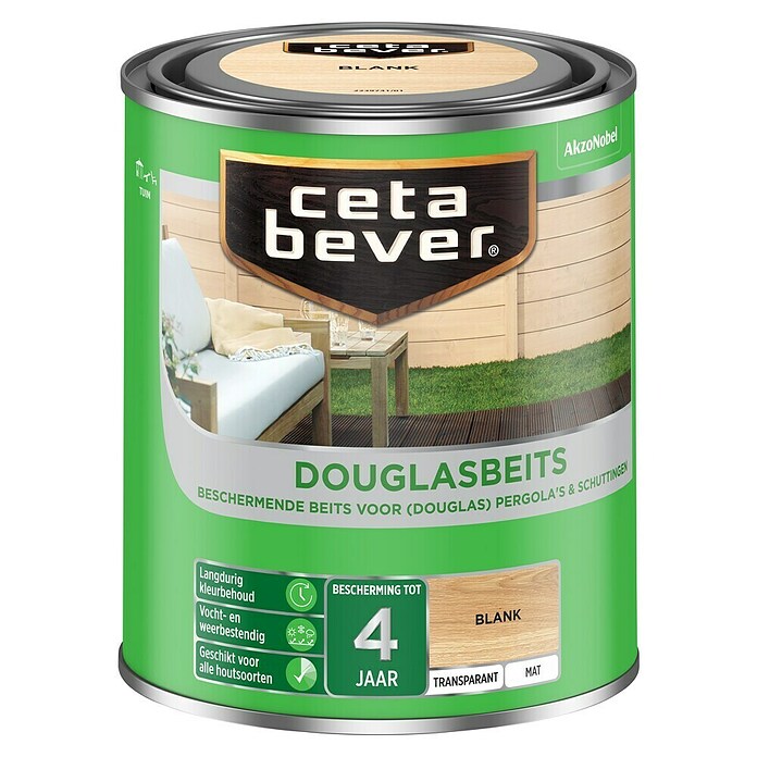 Cetabever Houtbeits Douglas (Kleurloos, 750 ml, Mat) | BAUHAUS