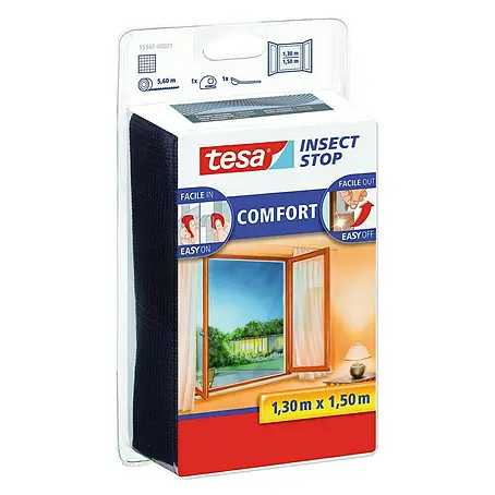 Tesa Insect Stop Mosquitera para ventana Comfort
