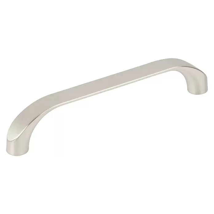 Walteco Möbelgriff Galileo - Lochabstand: 128 mm, Sonstige, Edelstahl-Optik - Gebürsteter Metall-Bogengriff für Möbel.