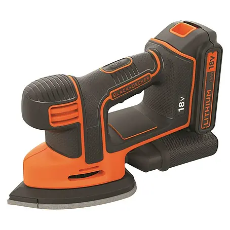 Black+Decker  Lijadora delta de batería BDCDS18