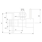 Best Design Hoekstopkraan Solera (Wit) | BAUHAUS