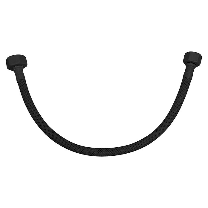 Best Design Aansluitslang Nero (Lengte: 35 cm, Mat Zwart) | BAUHAUS