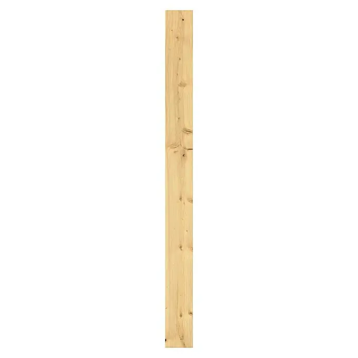 Living by Haro Parkett - Tanne, Landhausdiele, 2.200 x 180 x 13,5 mm - Helle Holzplatte mit Maserung und Astlöchern. Die Oberfläche wirkt natürlich und rustikal. Ideal für Möbelbau oder Dekoration.