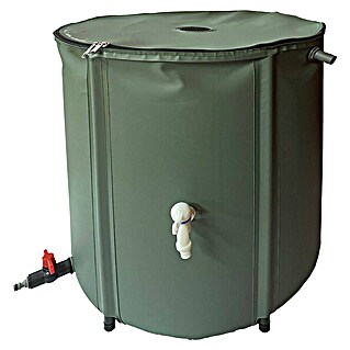 Depósito de agua plegable (380 l, Verde)