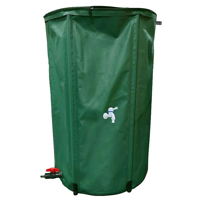 Depósito de aguas pluviales plegable (200 l, Verde) | BAUHAUS