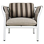 Kactus republic Conjunto de muebles Montecarlo (4 pzs., Aluminio, Blanco) | BAUHAUS