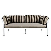 Kactus republic Conjunto de muebles Montecarlo (4 pzs., Aluminio, Blanco) | BAUHAUS