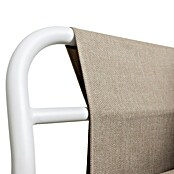 Kactus republic Conjunto de muebles Montecarlo (4 pzs., Aluminio, Blanco) | BAUHAUS