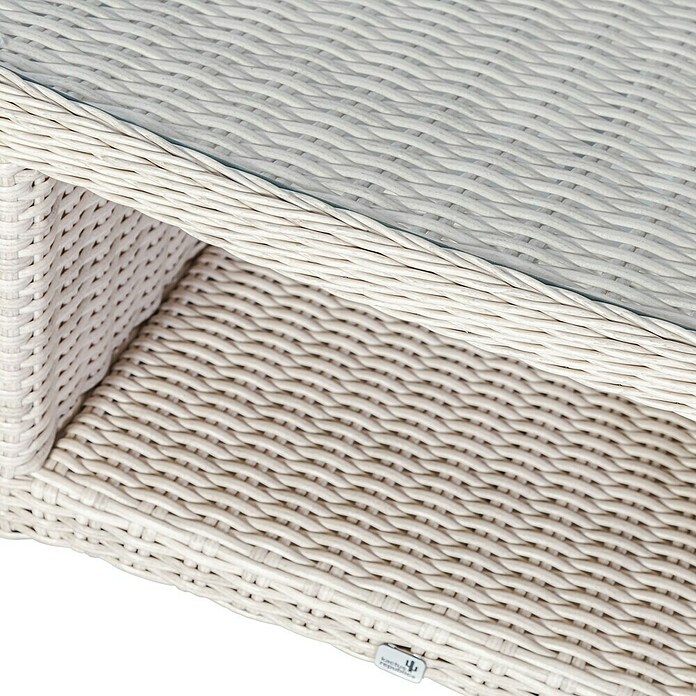 Kactus republic Conjunto de muebles Morea (4 pzs., Aluminio/Ratán sintético, Perla) | BAUHAUS