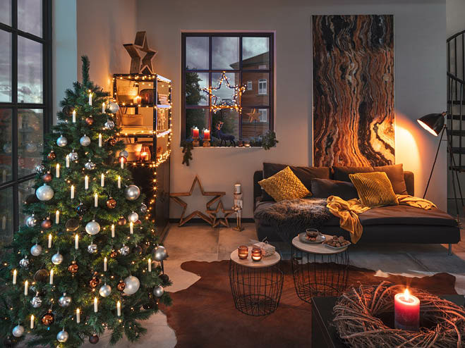 Weihnachten im Industrial Style