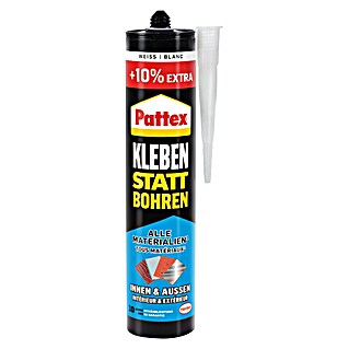 Pattex Montagekleber Kleben statt Bohren Innen & Außen (495 g, Kartusche)