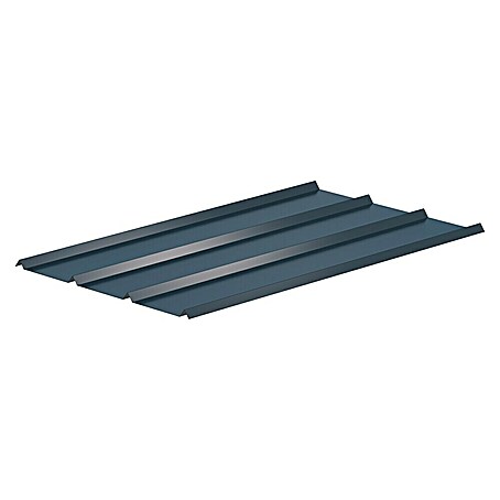 Sarei Piccolo Dachblech Fassadenblech (118 cm x 58,5 cm x 0,6 mm, Anthrazit)