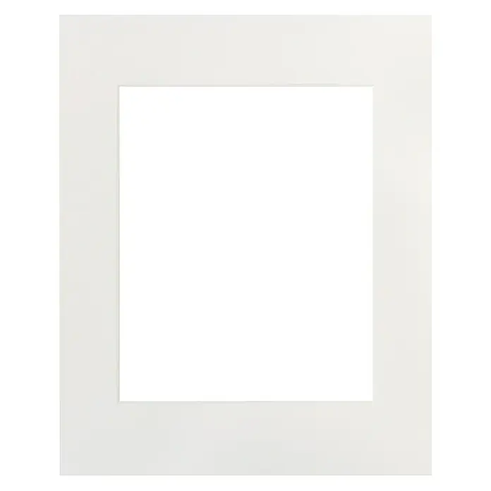 Nielsen Passepartout White Core - Porzellan, Bildformat: 28 x 35 cm, L x B: 40 x 50 cm - Ein weißer Bilderrahmen mit Passepartout. Schlichtes Design für Fotos oder Kunstwerke.