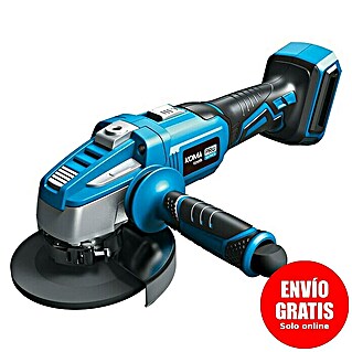 Koma Tools PRO Series Amoladora angular de batería (20 V, Sin batería, Diámetro disco: 125 mm, Número de revoluciones de marcha en vacío: 8.500 r.p.m.)
