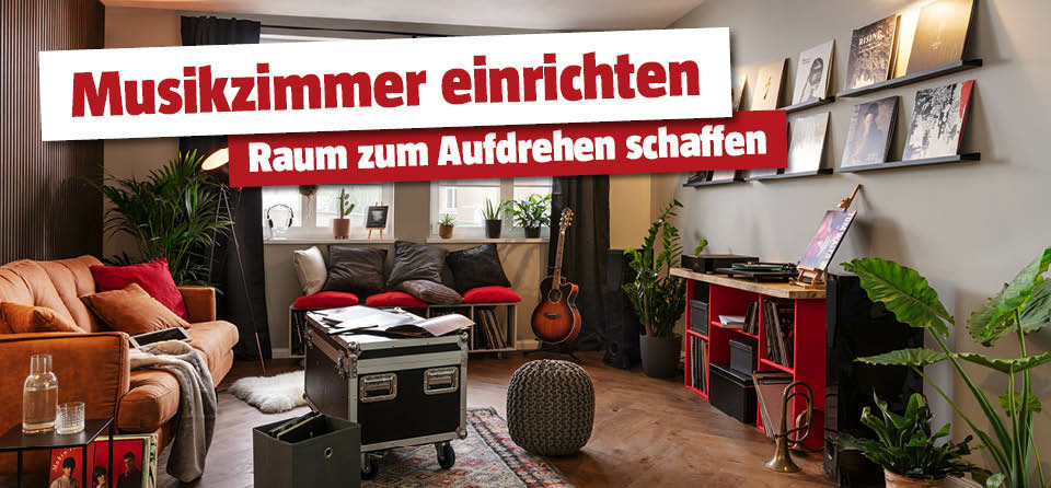Musikzimmer einrichten