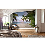 Komar Into Illusions Fototapete Paradise Morning (4-tlg., 368 x 248 cm)