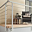Treba Frewa Geländerset AG1 (Seitenmontage, Aluminium, Silber, Länge: 1.500 mm)