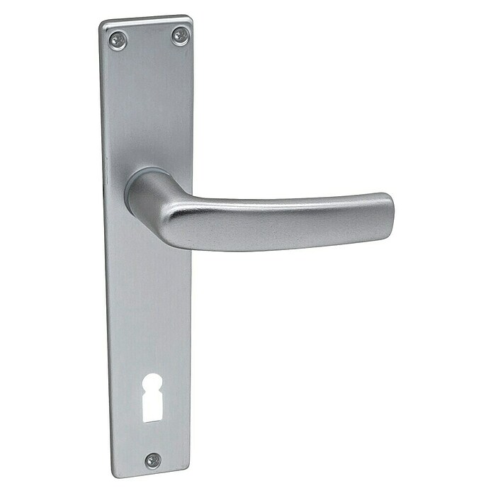Lienbacher Drückergarnitur Florida II (Aluminium, Buntbart) | BAUHAUS
