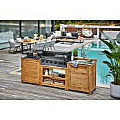 Kingstone Gasgrill Cliff 6005 Beast Built In (Grillfläche (B x T): 90,5 x 45 cm, 21 kW, Anzahl Brenner: 6 Stk.) | BAUHAUS