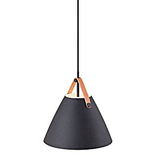 Nordlux Strap Lámpara colgante redonda (60 W, Ø x Al: 27 x 27 cm, Negro, E27)