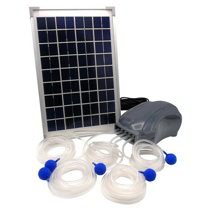 Ubbink Solar-Teichlüfter Airsolar 600 (Max. 10 W, Teichgröße: 5 m³)