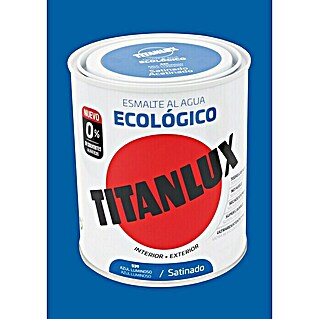 Titanlux Esmalte de color Eco (Azul luminoso, 750 ml, Satinado)