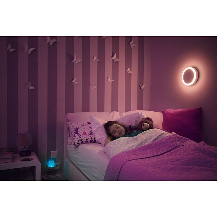 Osram LED-Wand- & Deckenleuchte Color + White (38 W, Farbe: Weiß, Ø x H: 40 x 4,5 cm)