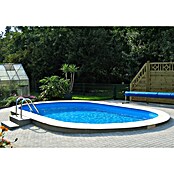 myPool Poolfolie mit Einhängebiese (Ø x H: 250 x 120 cm, 0,6 mm, Blau, Rund) | BAUHAUS