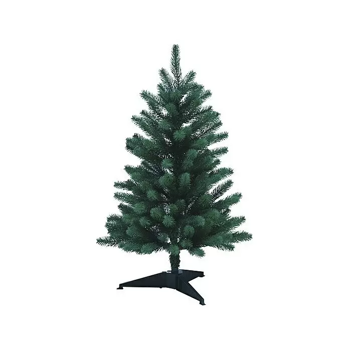 Xenotec Künstlicher Weihnachtsbaum - Höhe: 85 cm, Grün, Standfuß - Vorderansicht