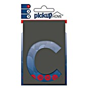 Pickup 3D Home Huisnummer (Hoogte: 10 cm, Motief: c, Grijs, Kunststof, Zelfklevend)