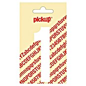 Pickup Etiqueta adhesiva (Motivo: 1, Blanco, Altura: 90 mm)
