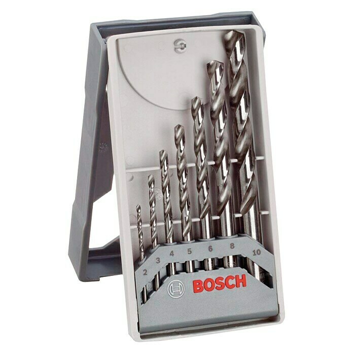 Bosch Set de brocas para metal HSS-G (7 piezas, Específico para: Metal)